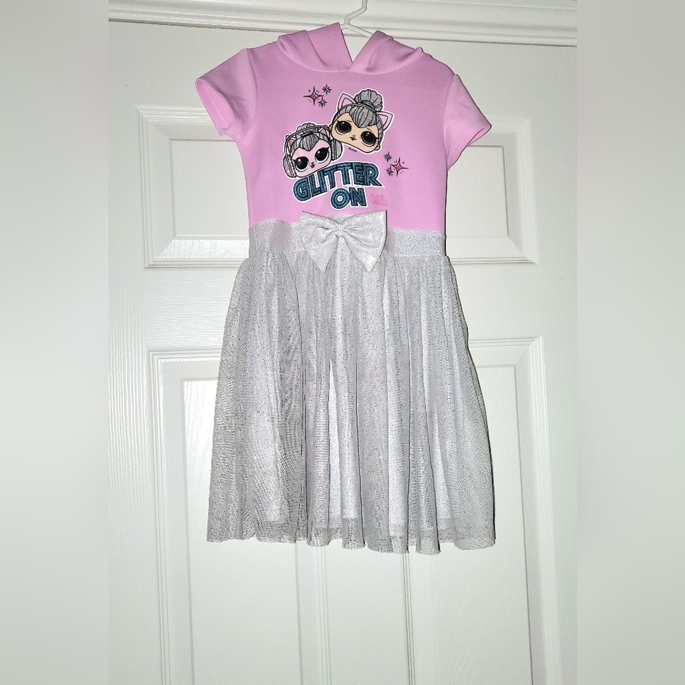 * $5 Sale LOL Surprise Girls Hooded Dress